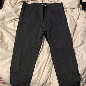 Polka dot dress pants